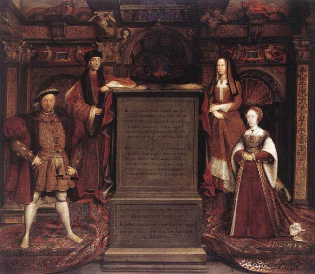 Leemput, Remigius van Henry VII, Elizabeth of York, Henry VIII, and Jane Seymour